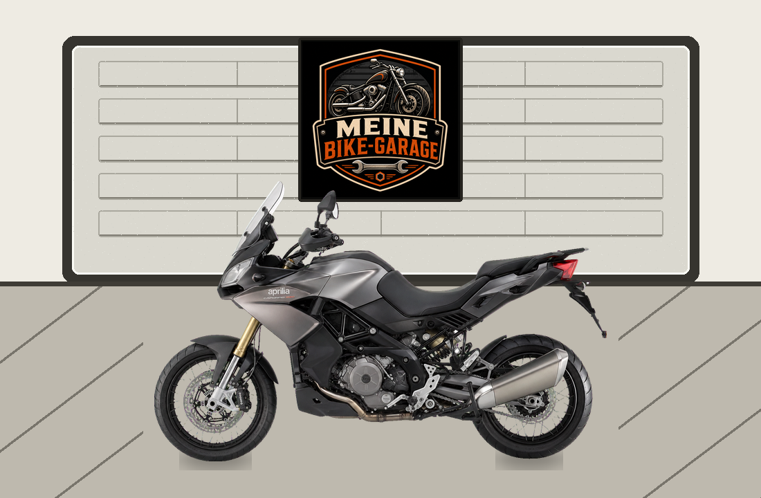 Motorradillustration für Aprilia Caponord 1200
