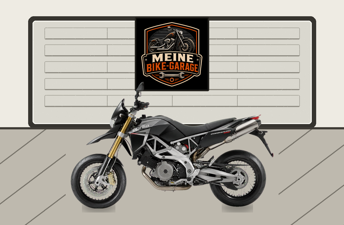 Motorradillustration für Aprilia Dorsoduro 1200