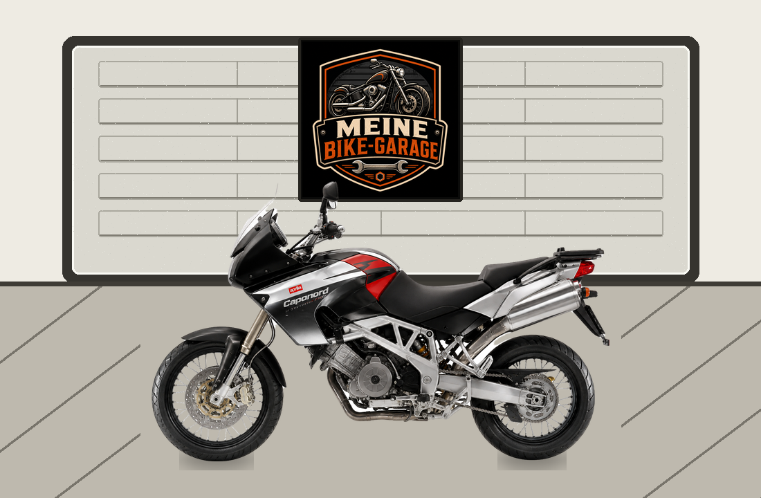 Motorradillustration für Aprilia ETV 1000 Caponord