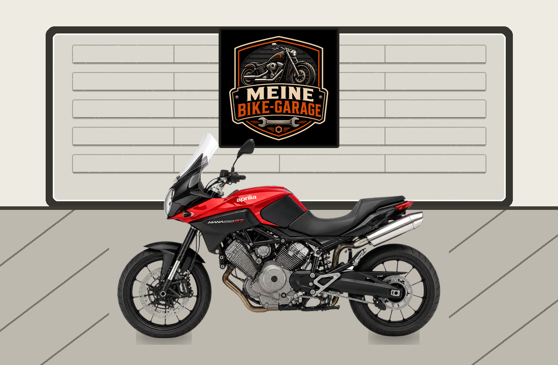 Motorradillustration für Aprilia Mana 850 GT