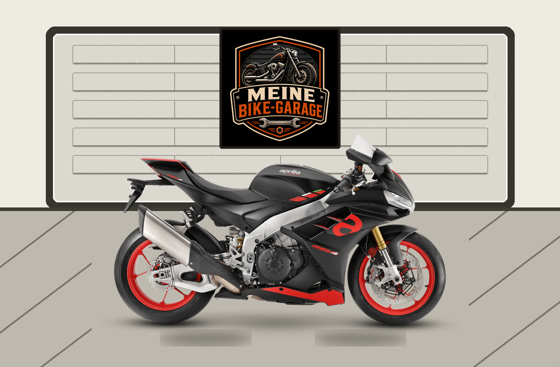 Motorradillustration für Aprilia RSV4