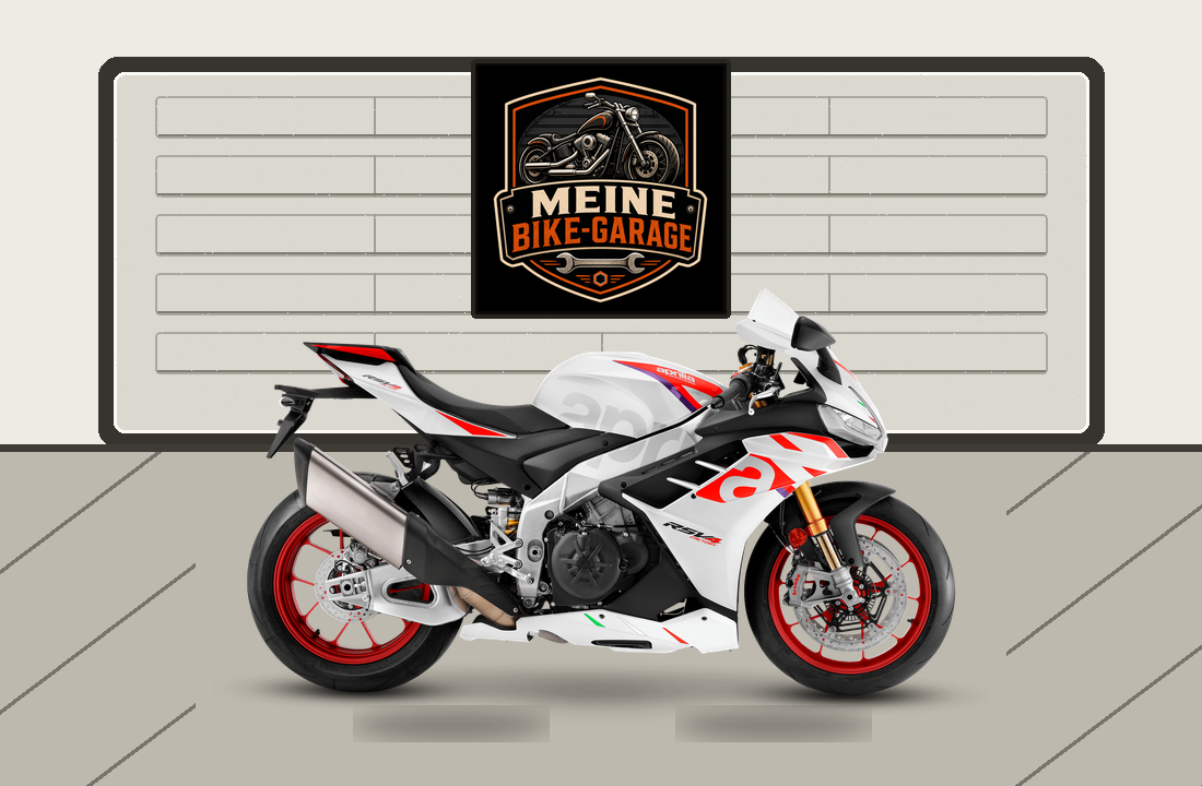 Motorradillustration für Aprilia RSV4 Factory