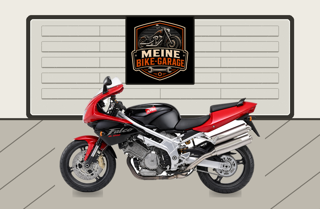 Motorradillustration für Aprilia SL 1000 Falco