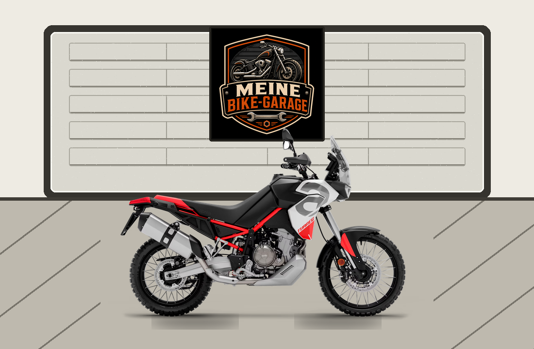 Motorradillustration für Aprilia Tuareg 660 Rally