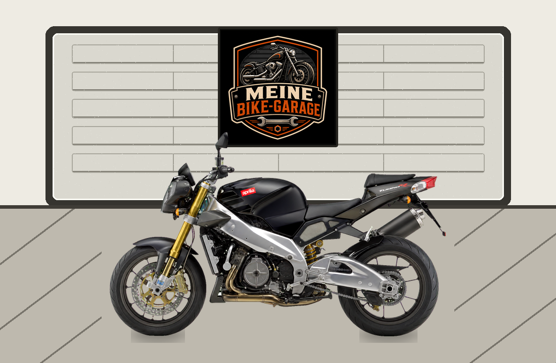 Motorradillustration für Aprilia Tuono 1000 R
