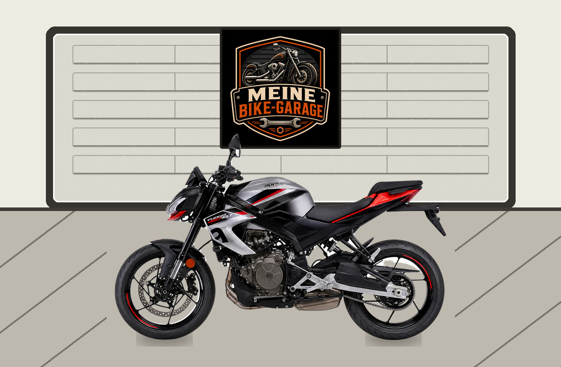 Motorradillustration für Aprilia Tuono 457
