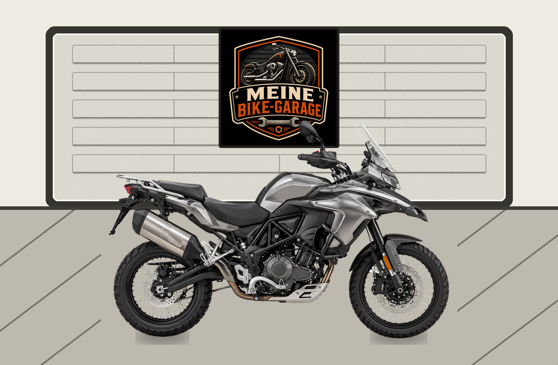 Motorradillustration für Benelli TRK 502 X