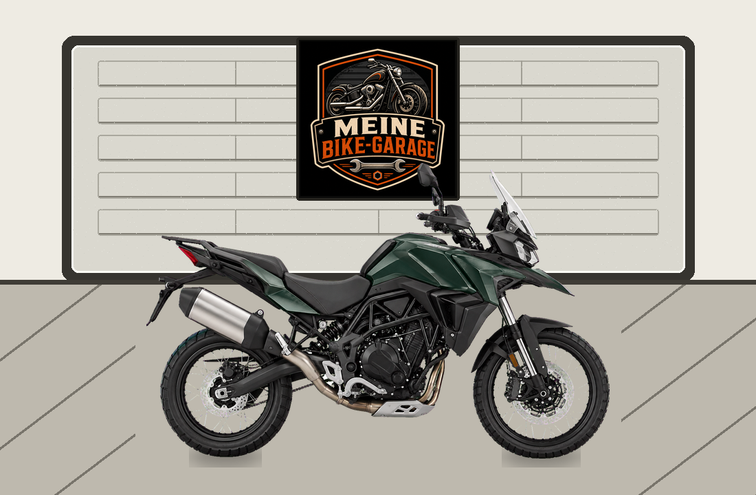 Motorradillustration für Benelli TRK 702 X