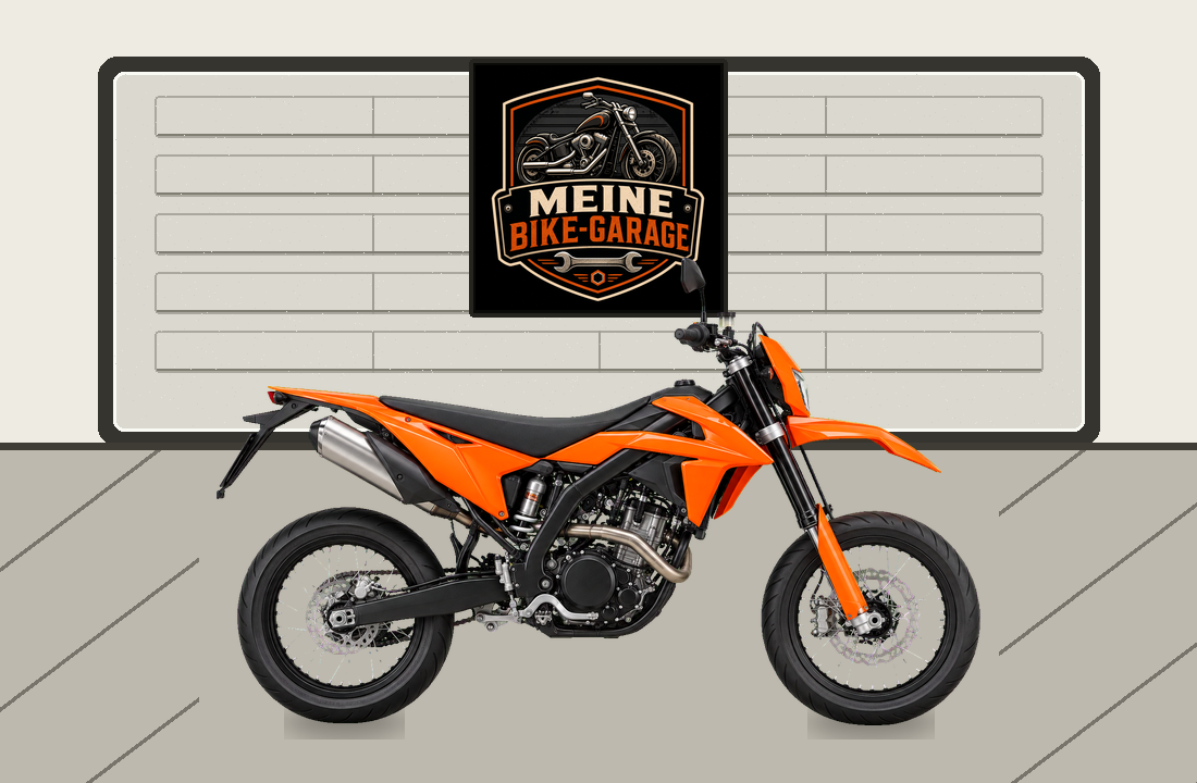 Motorradillustration für Beta Motard 4.0