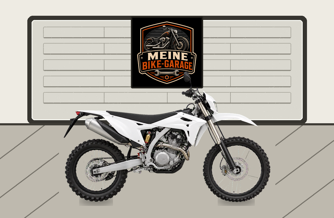 Motorradillustration für Beta RR 125 4T