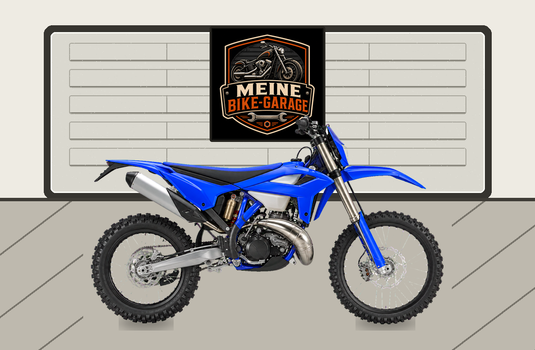 Motorradillustration für Beta RR 200 2T