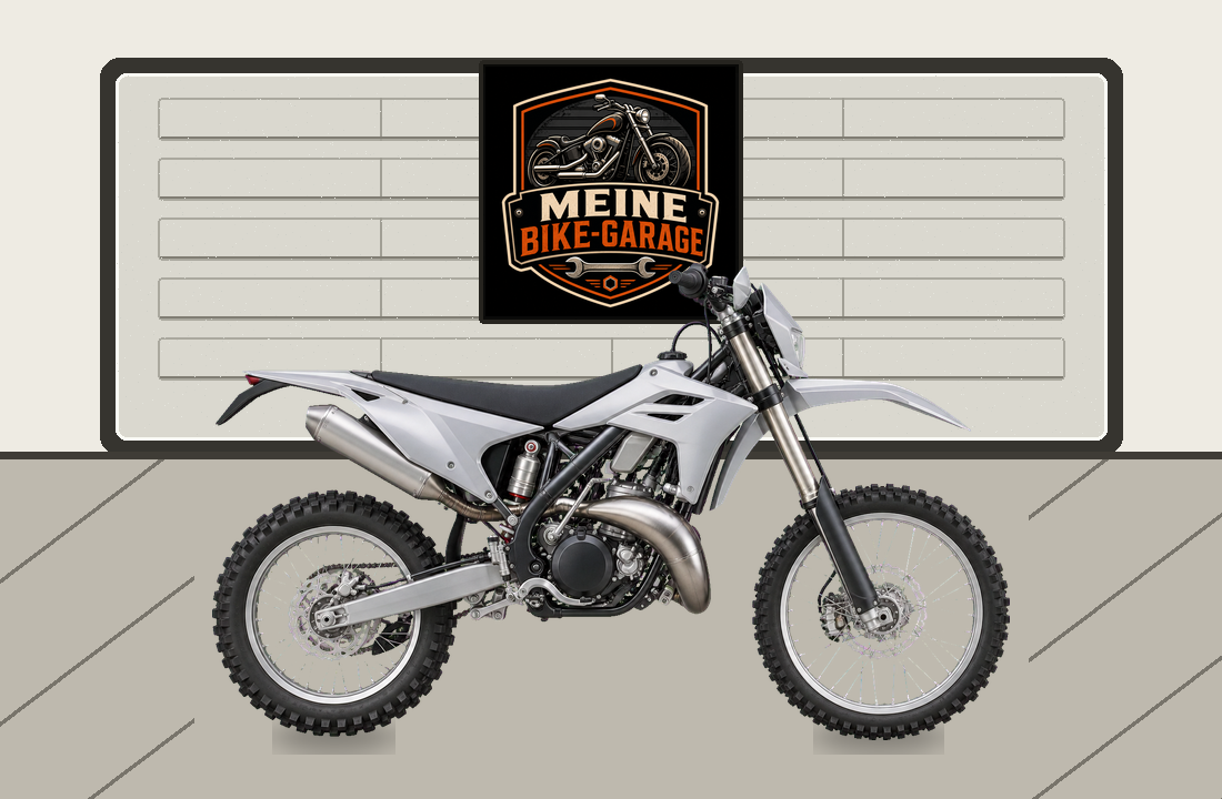 Motorradillustration für Beta Xtrainer 300