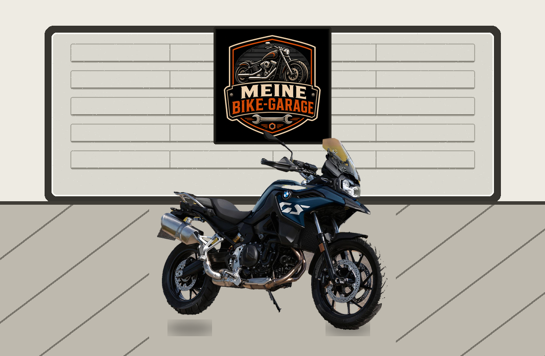 Motorradillustration für BMW F800GS