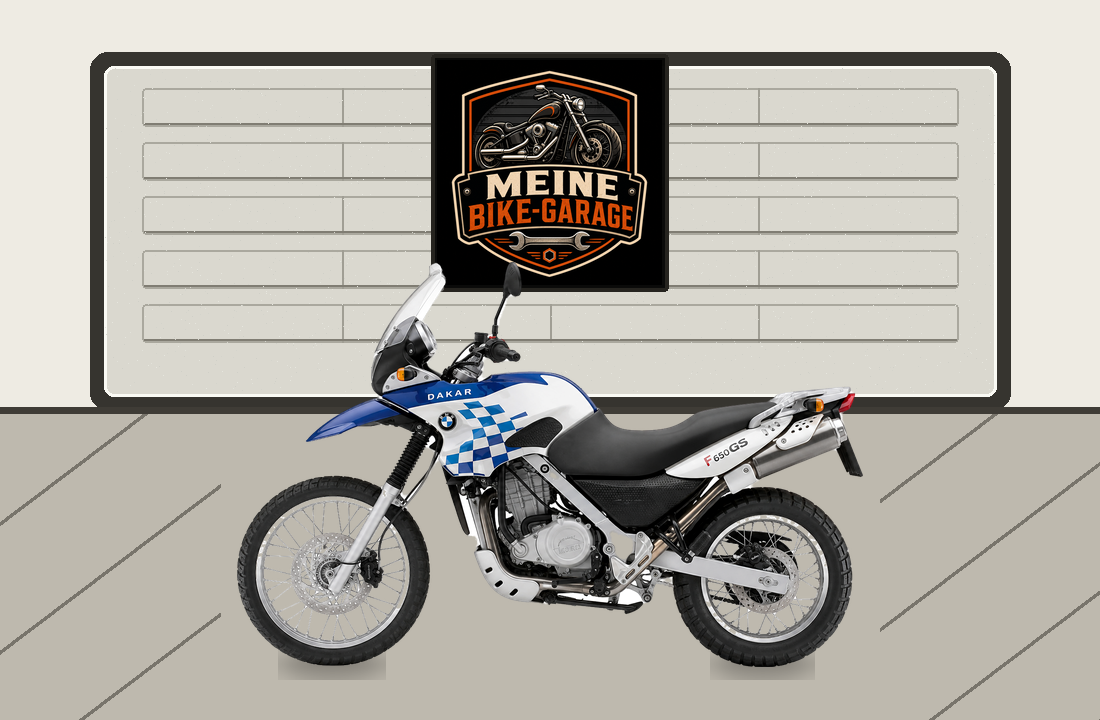 Motorradillustration für BMW F 650 GS Dakar
