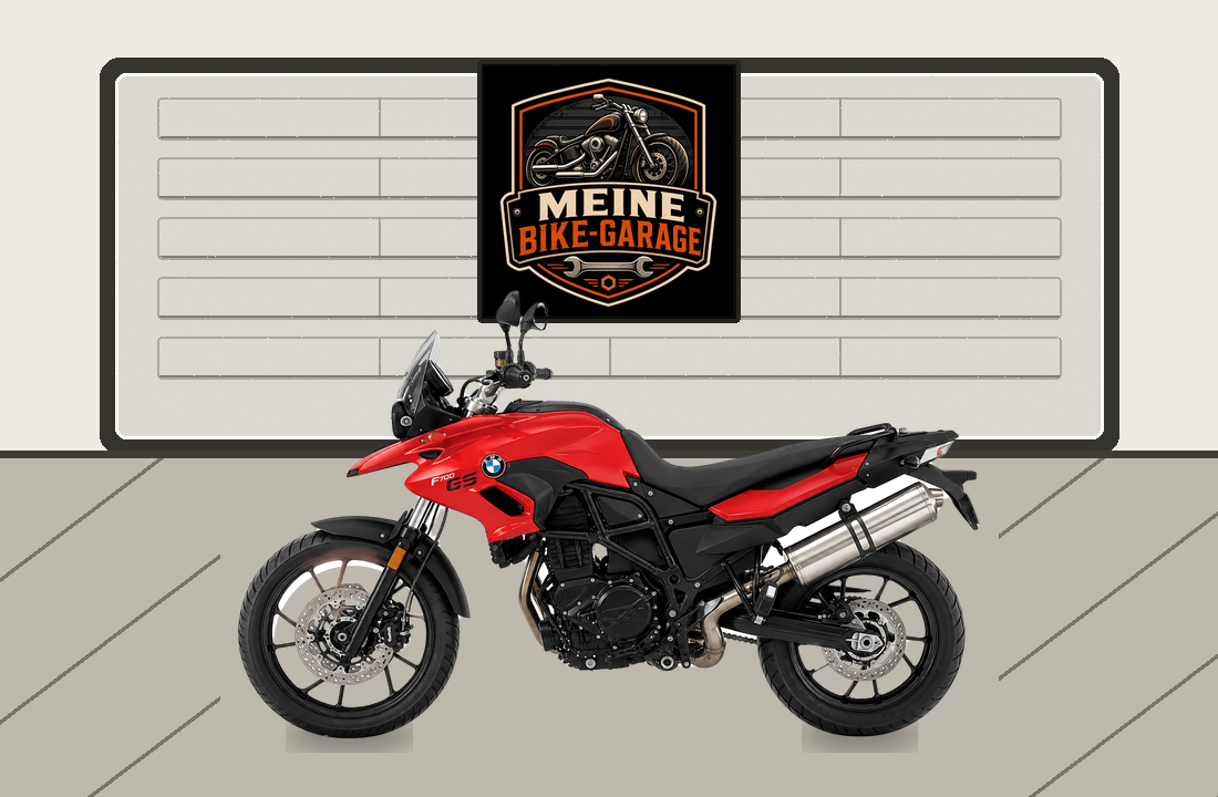 Motorradillustration für BMW F 700 GS