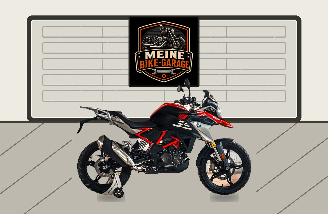 Motorradillustration für BMW G310GS