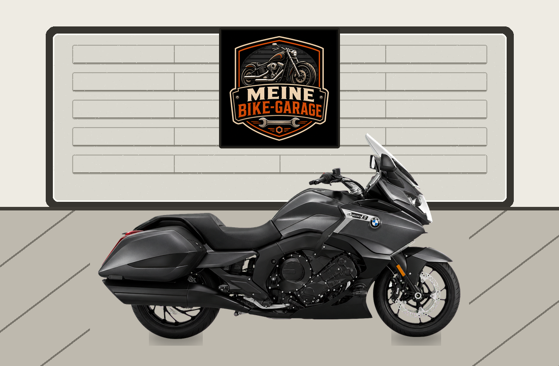 Motorradillustration für BMW K1600B