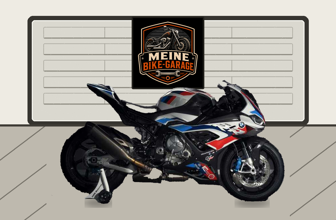 Motorradillustration für BMW M1000RR