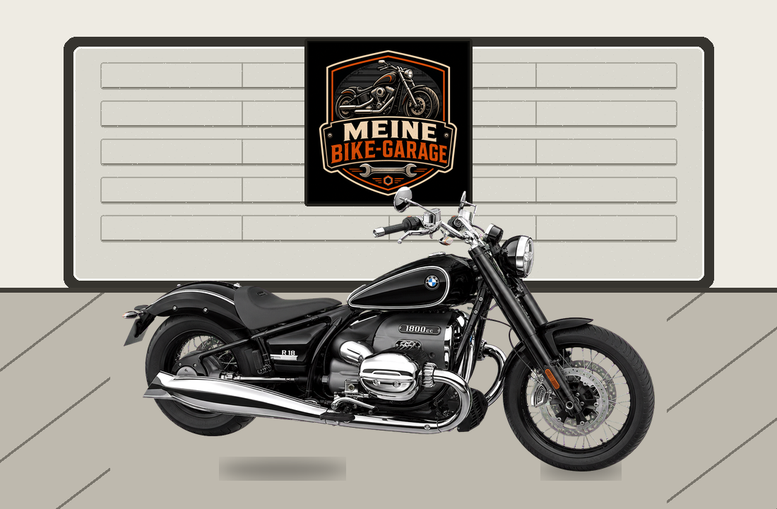 Motorradillustration für BMW R18