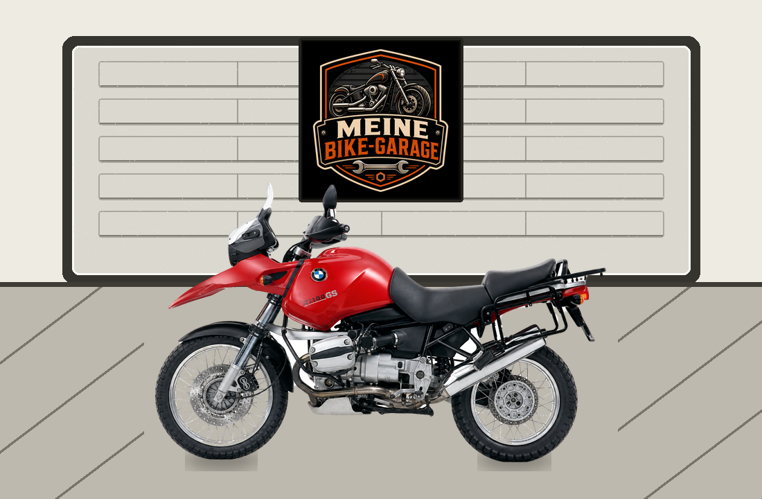 Motorradillustration für BMW R 1100 GS