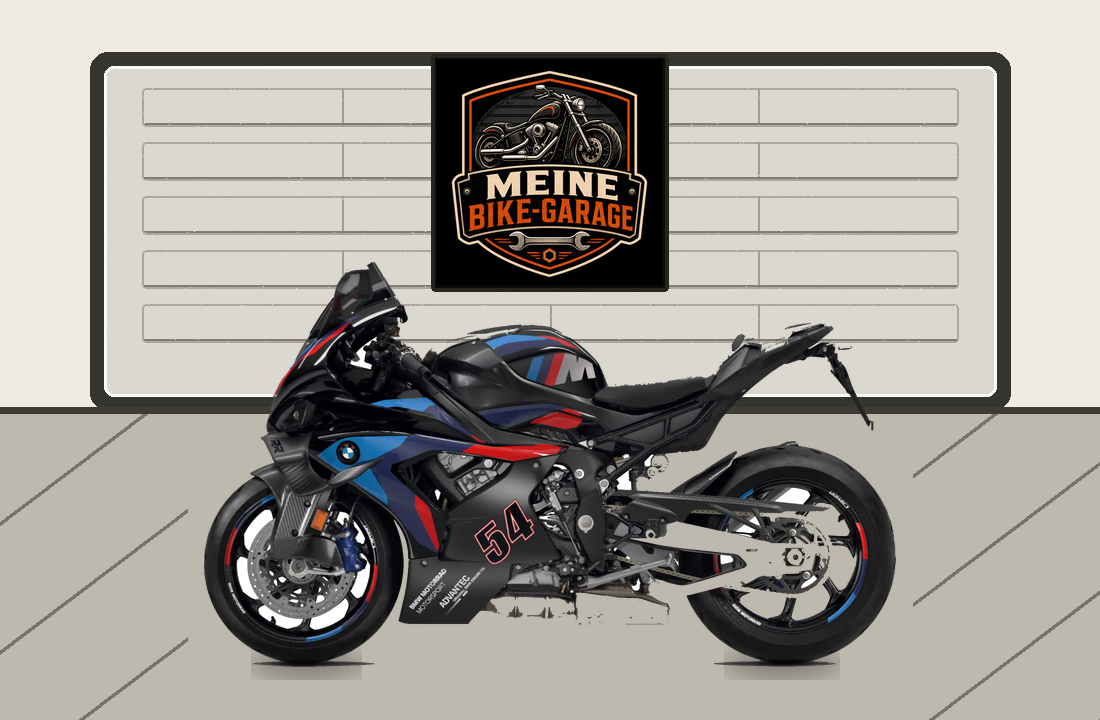 Motorradillustration für BMW S1000R