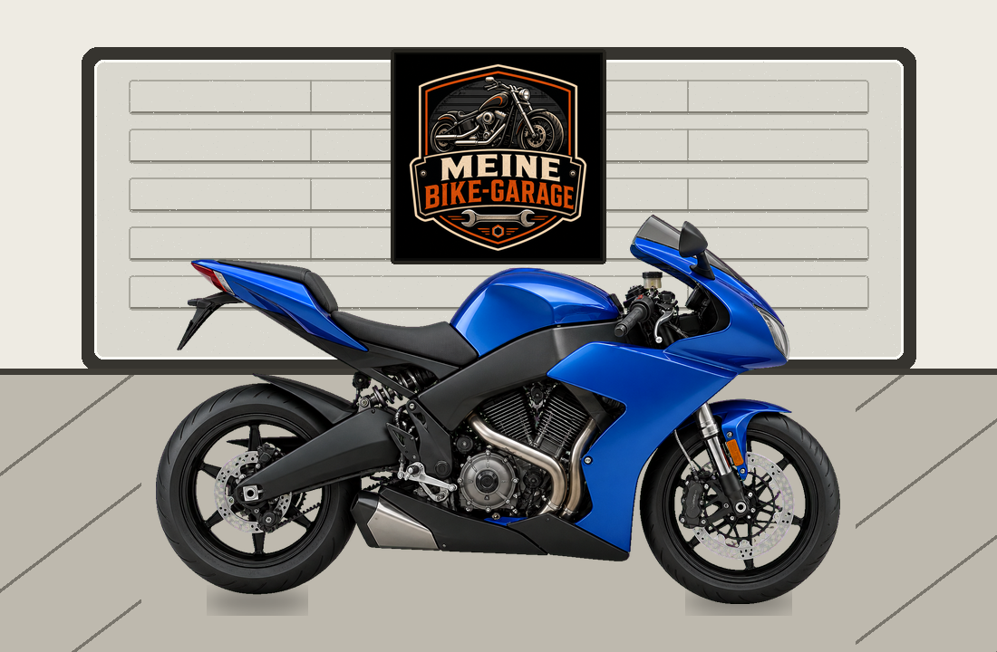 Motorradillustration für Buell 1125R