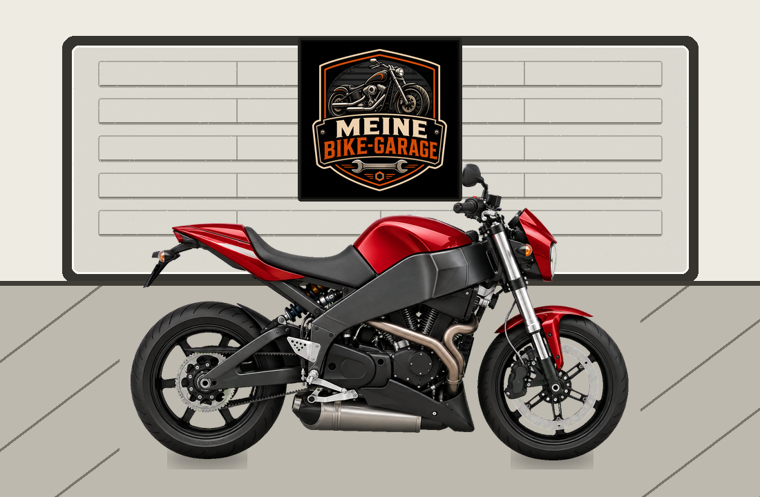 Motorradillustration für Buell Lightning XB9S