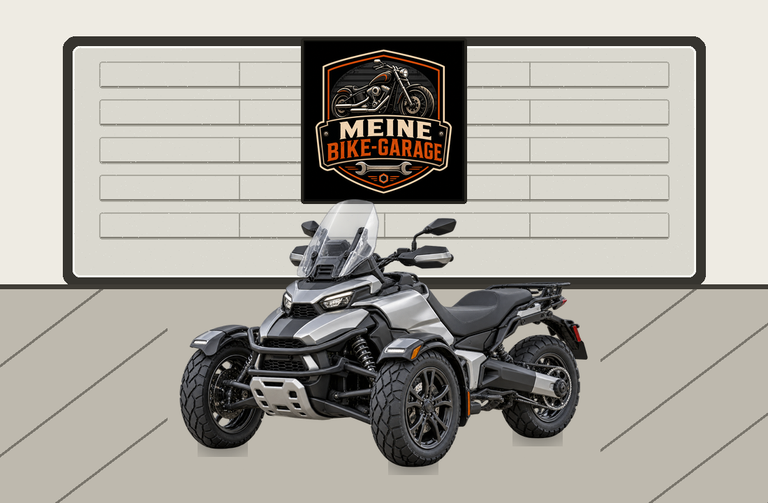 Motorradillustration für Can-Am Canyon