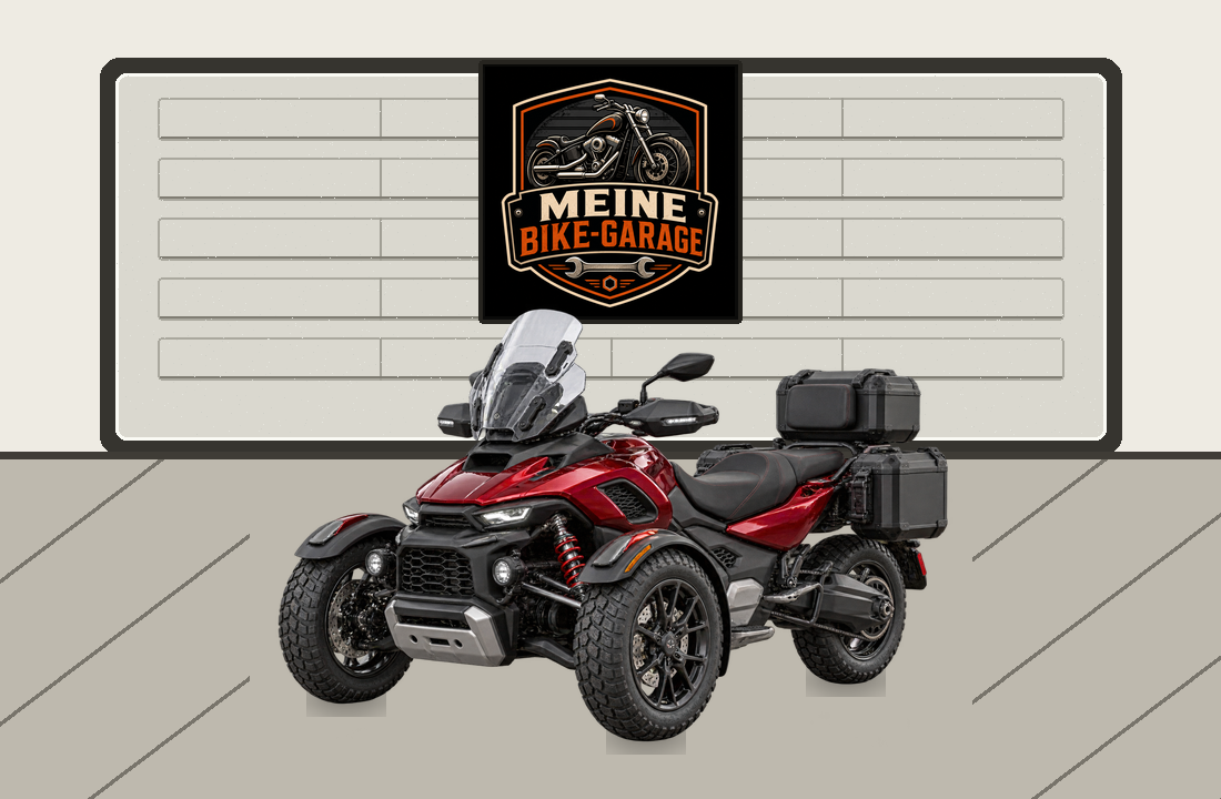 Motorradillustration für Can-Am Canyon Redrock