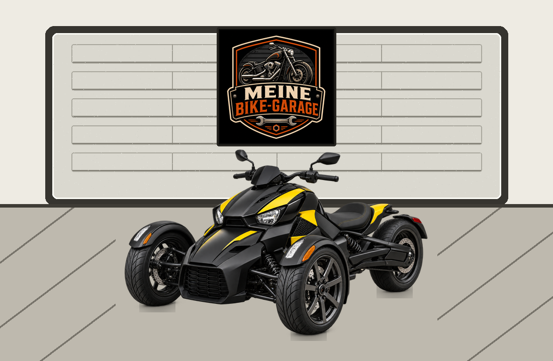 Motorradillustration für Can-Am Ryker 900