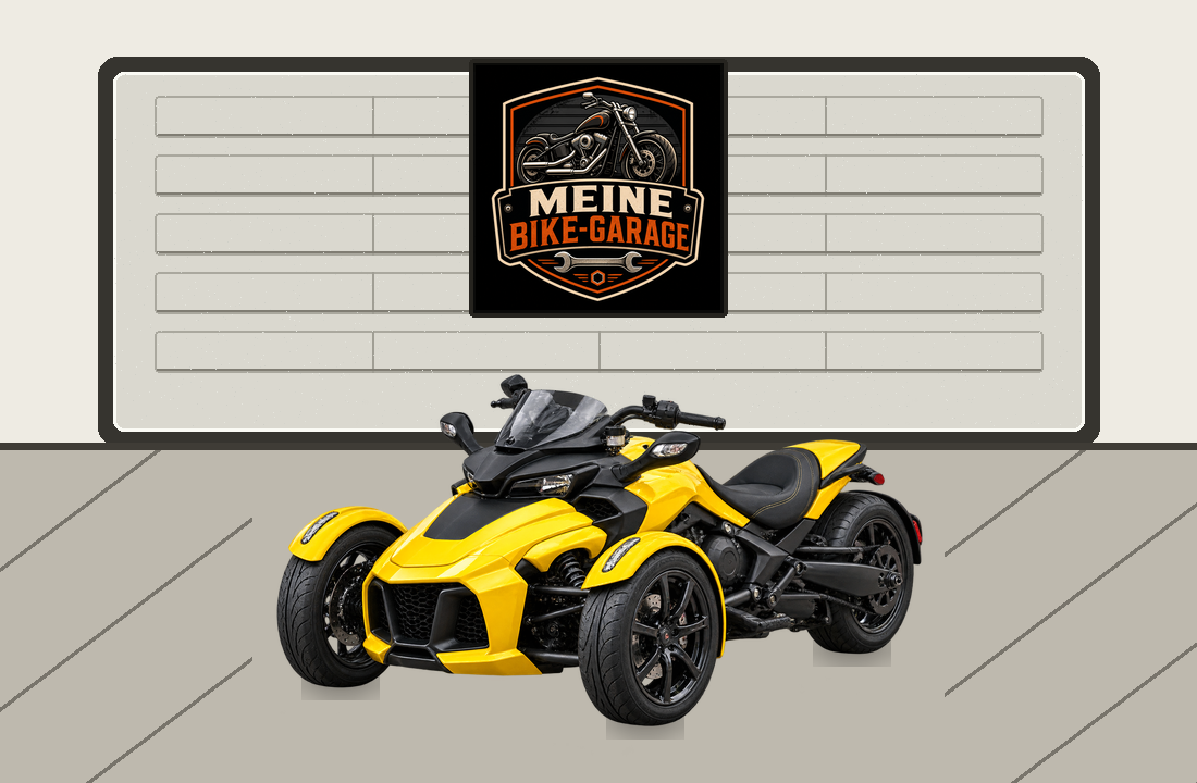 Motorradillustration für Can-Am Spyder F3 Daytona 500