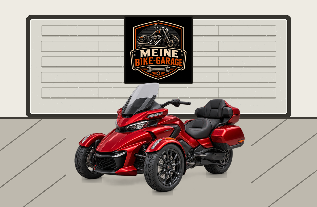 Motorradillustration für Can-Am Spyder F3-T