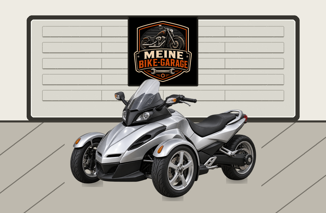 Motorradillustration für Can-Am Spyder GS Roadster