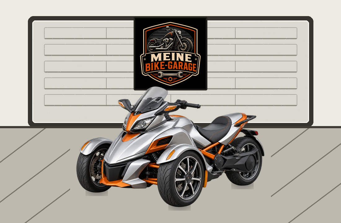 Motorradillustration für Can-Am Spyder RS