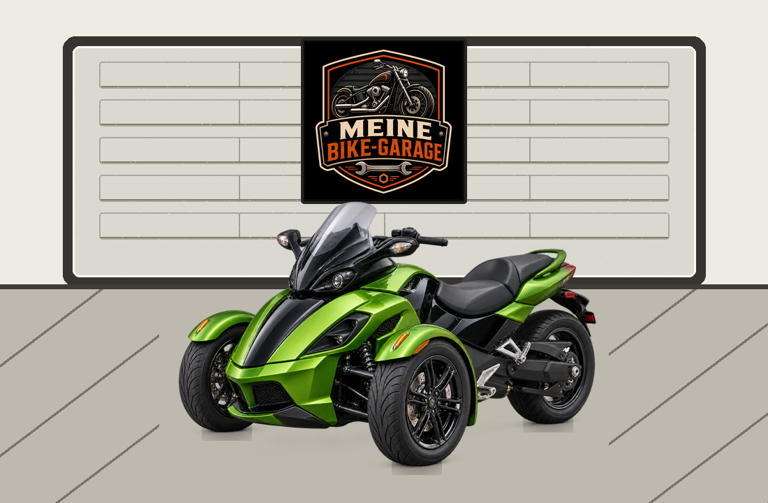 Motorradillustration für Can-Am Spyder RS-S