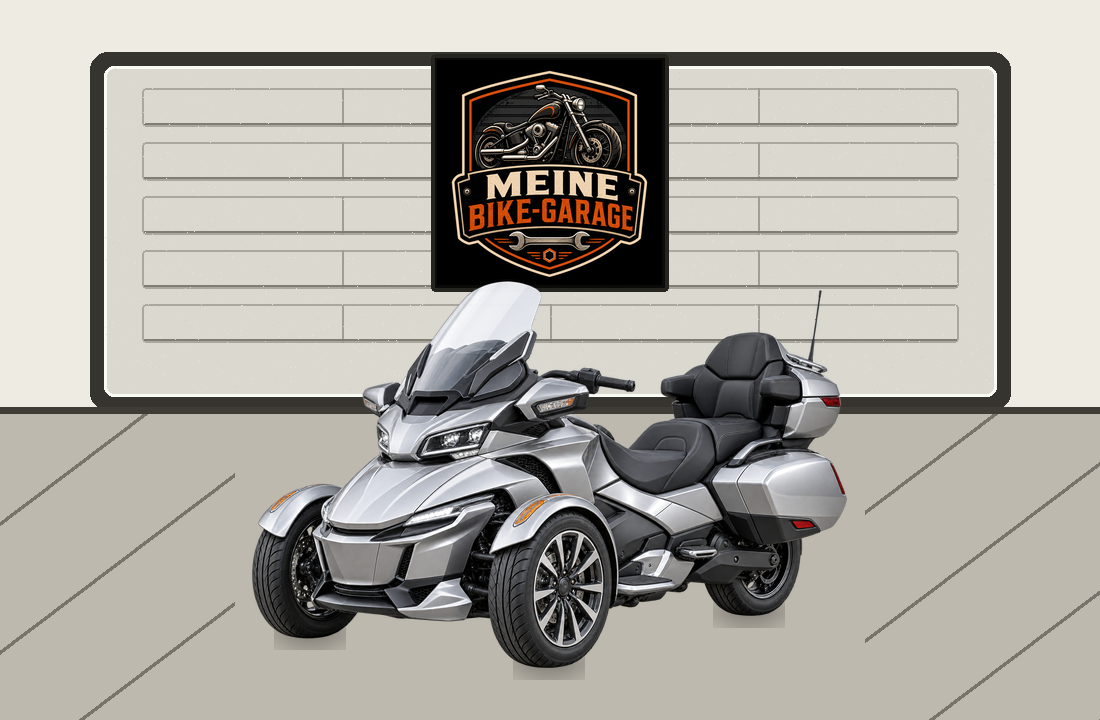 Motorradillustration für Can-Am Spyder RT