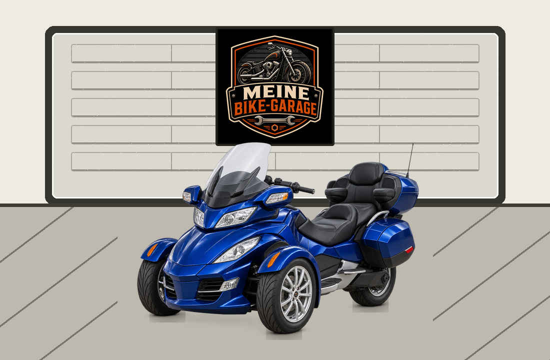 Motorradillustration für Can-Am Spyder RT Audio & Convenience