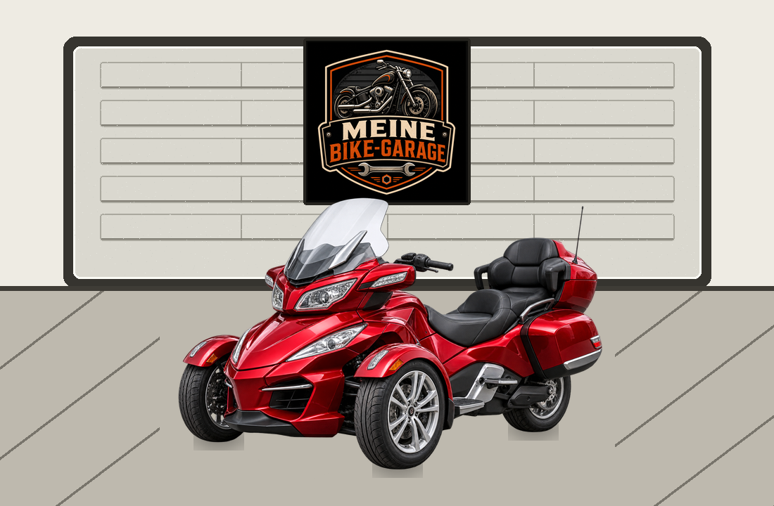 Motorradillustration für Can-Am Spyder RT-S