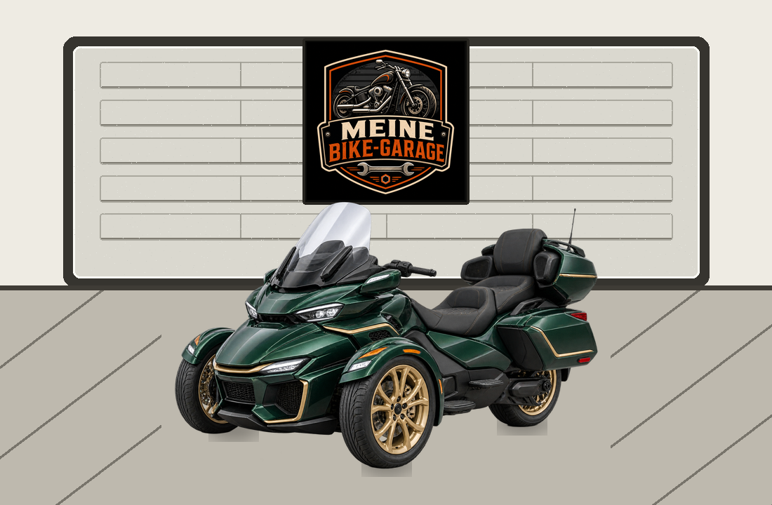Motorradillustration für Can-Am Spyder RT Sea-to-Sky