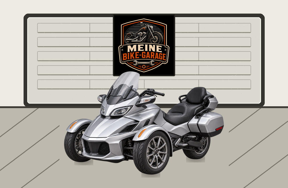 Motorradillustration für Can-Am Spyder ST