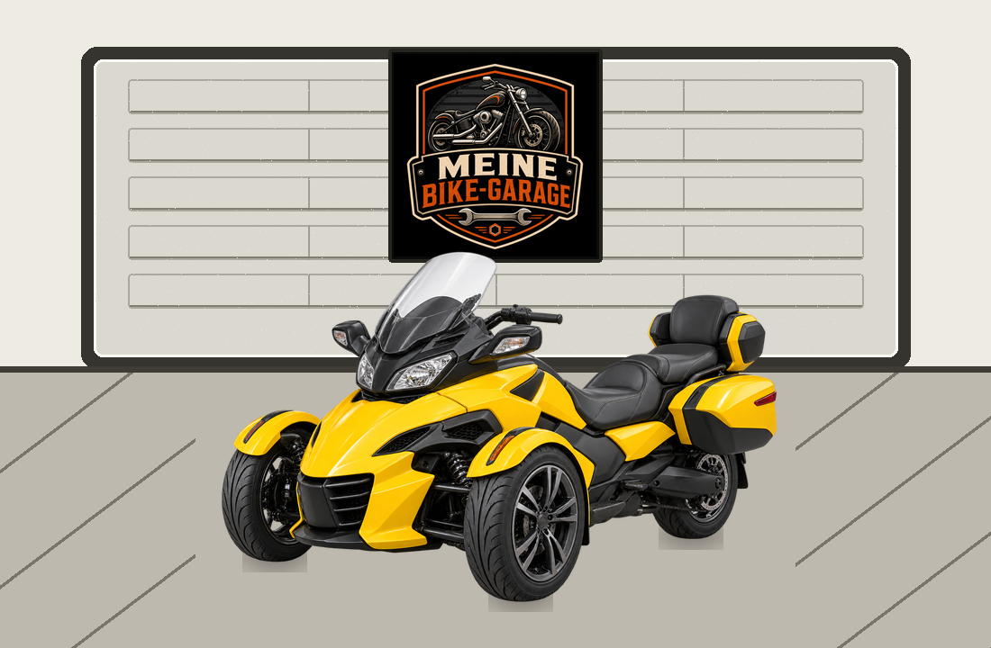 Motorradillustration für Can-Am Spyder ST-S