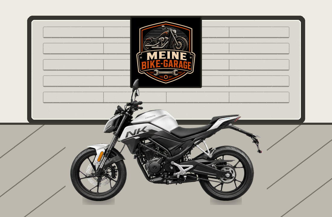 Motorradillustration für CFMOTO 150NK