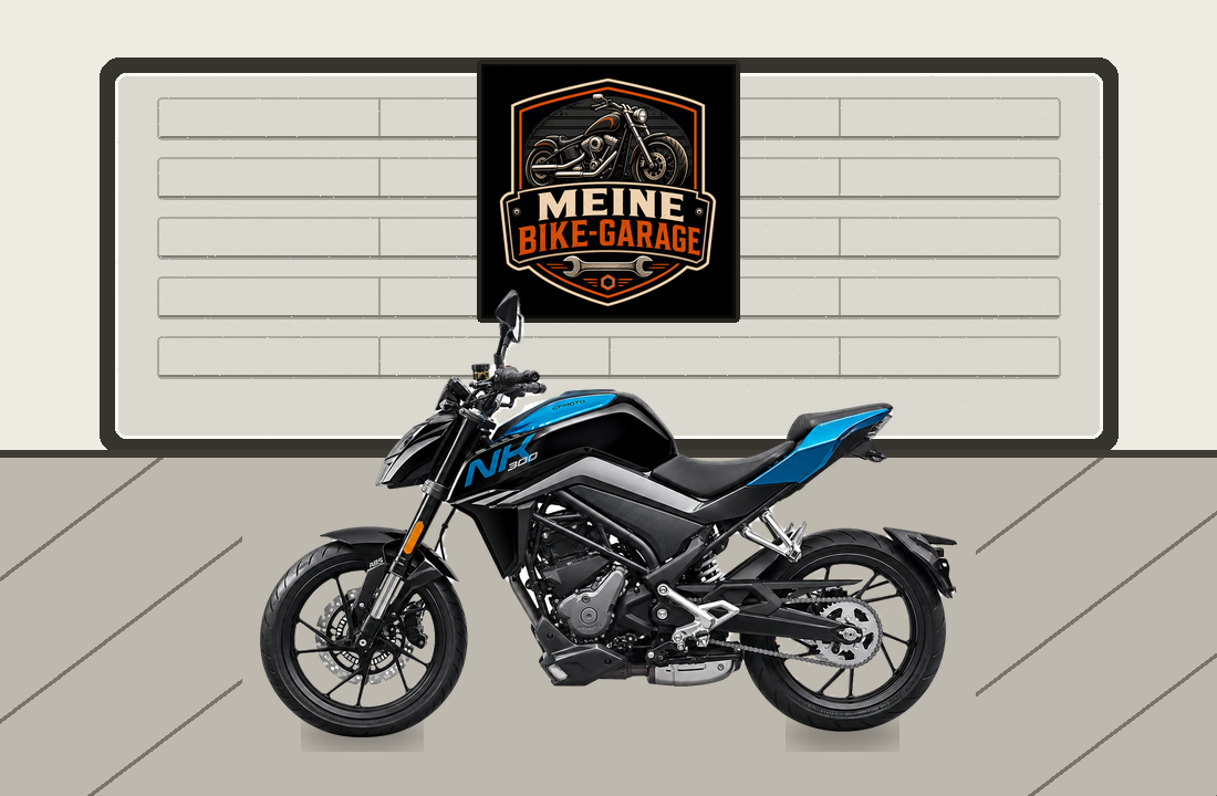 Motorradillustration für CFMOTO 300NK