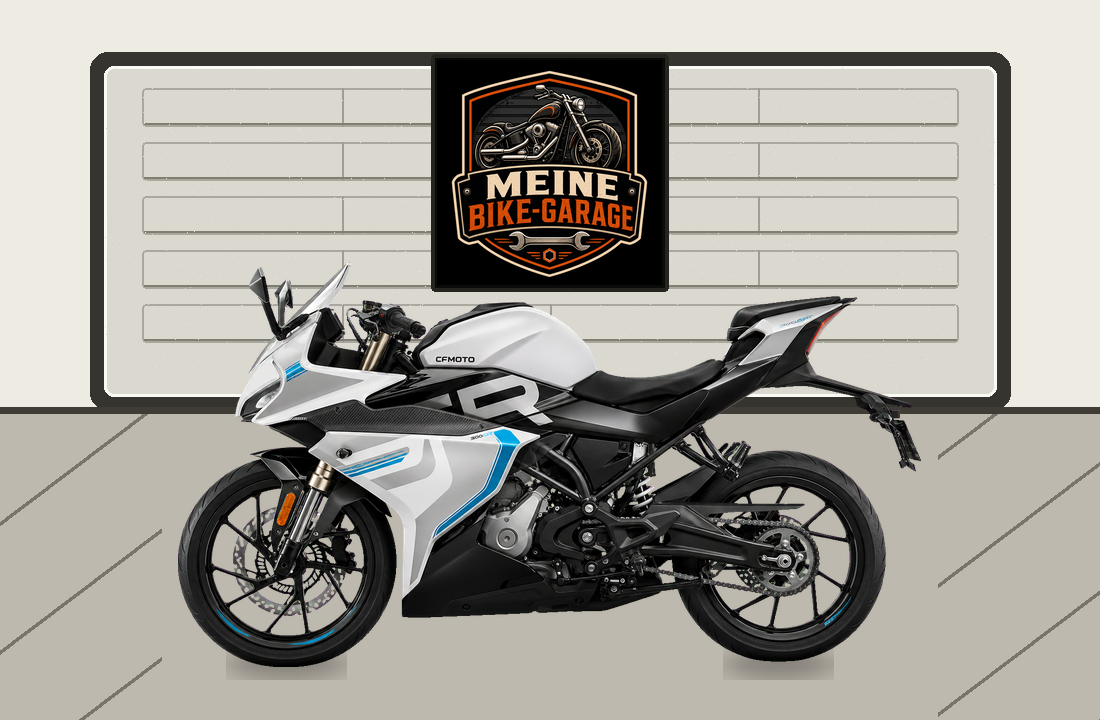 Motorradillustration für CFMOTO 300SR