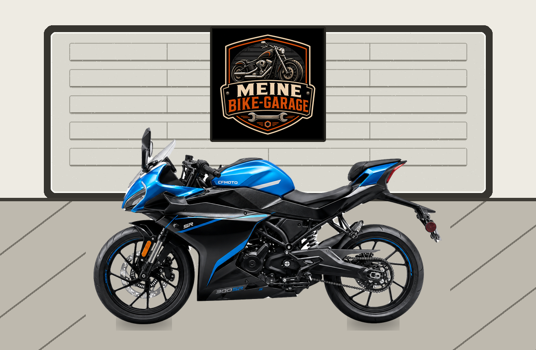 Motorradillustration für CFMOTO 300SR S