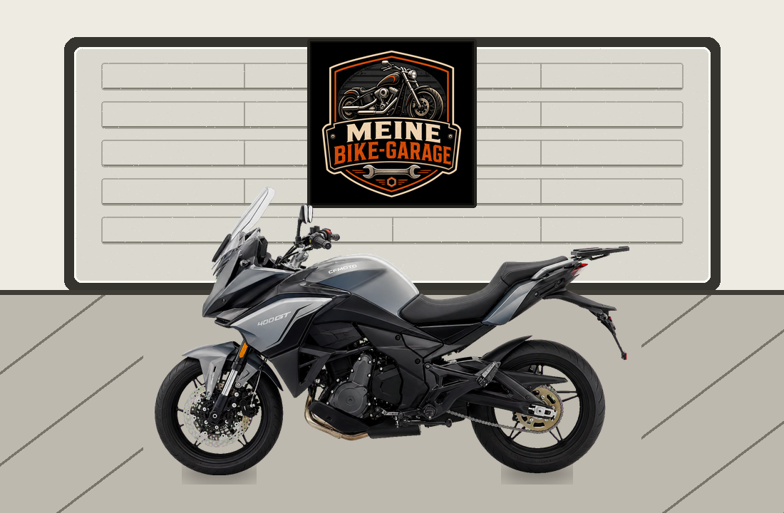 Motorradillustration für CFMOTO 400GT
