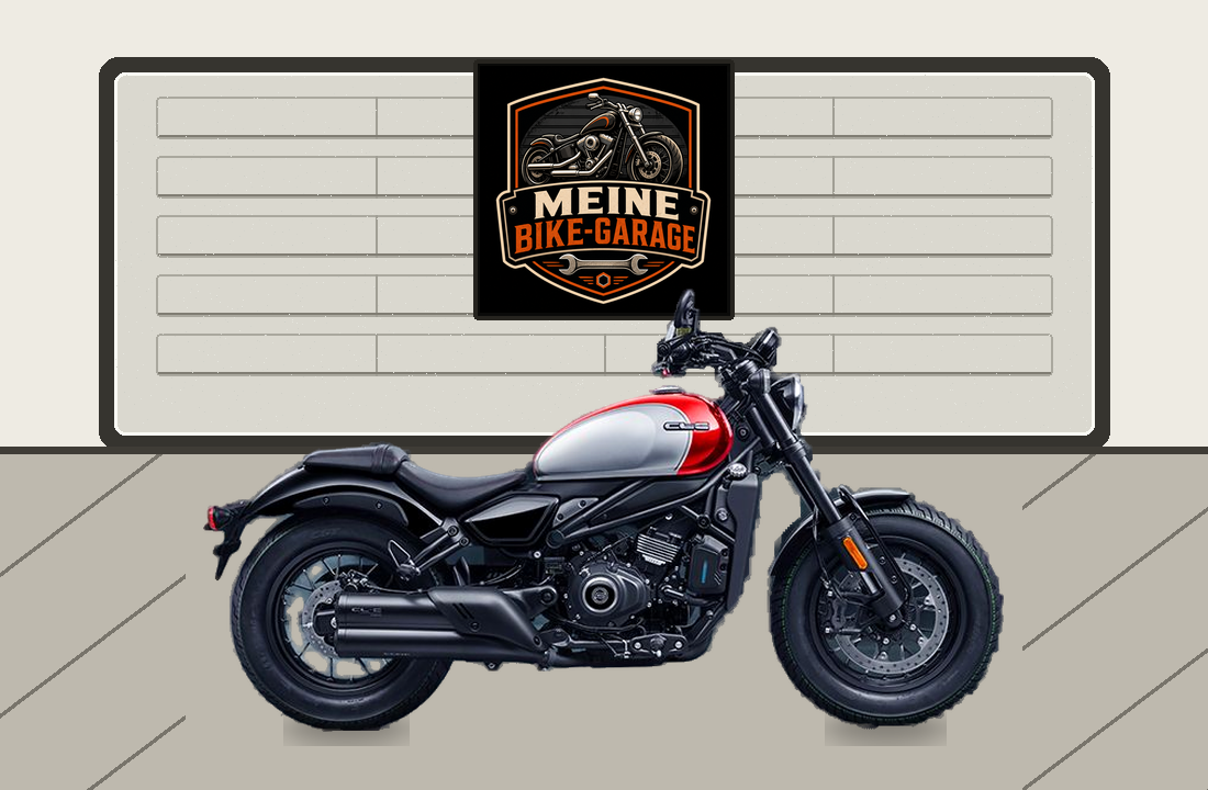 Motorradillustration für CFMOTO 450CL-C