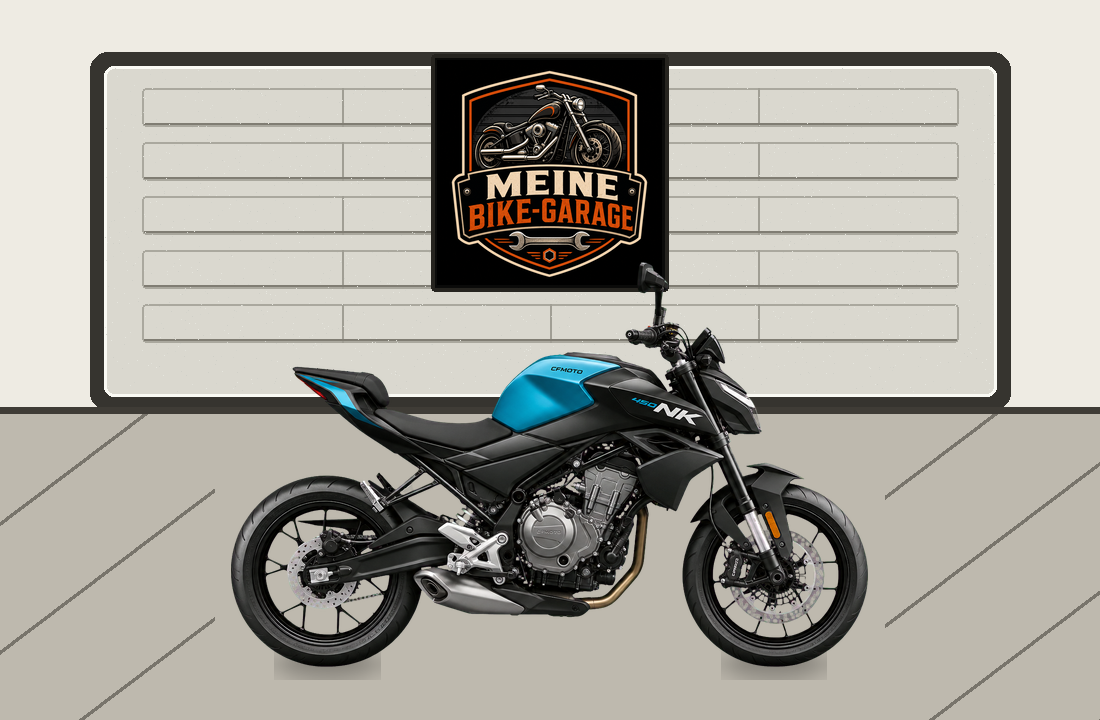 Motorradillustration für CFMOTO 450NK