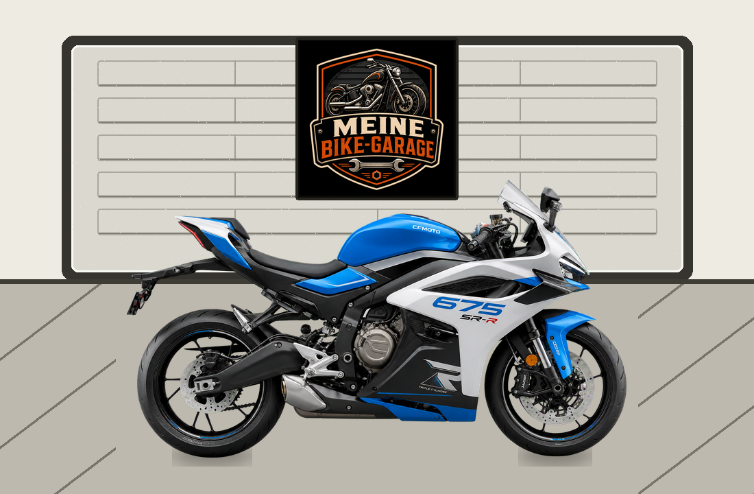 Motorradillustration für CFMOTO 675SR-R