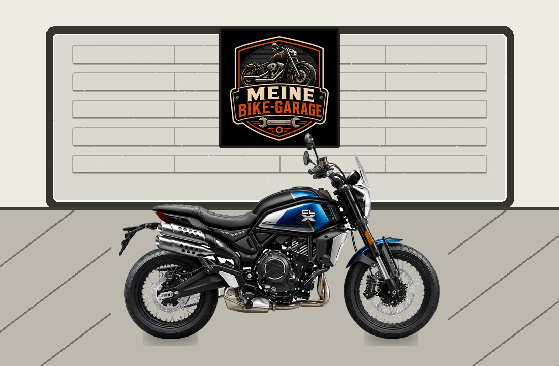 Motorradillustration für CFMOTO 700CL-X Adventure